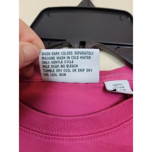 Master's Collection Pink T-shirt Childs Size Medium ANGC Augusta National - Picture 5 of 6